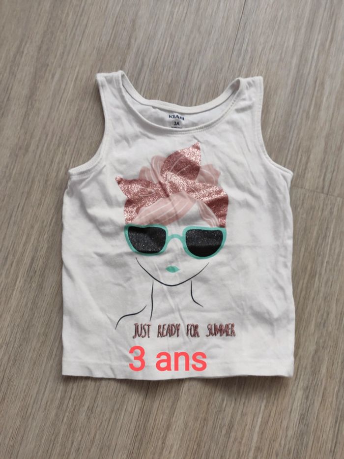 Débardeur fille 3 ans