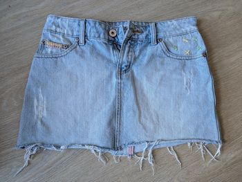 Minijupe en jean Etam 