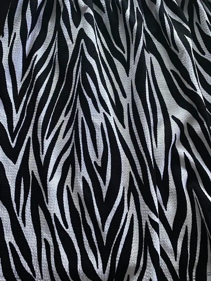 Robe zèbre neuve Primark T42 - photo numéro 2
