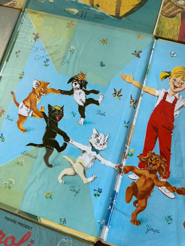 État satisfaisant - Lot de 18 livres anciens Caroline Pierre Probst Hachette vintage - photo numéro 6