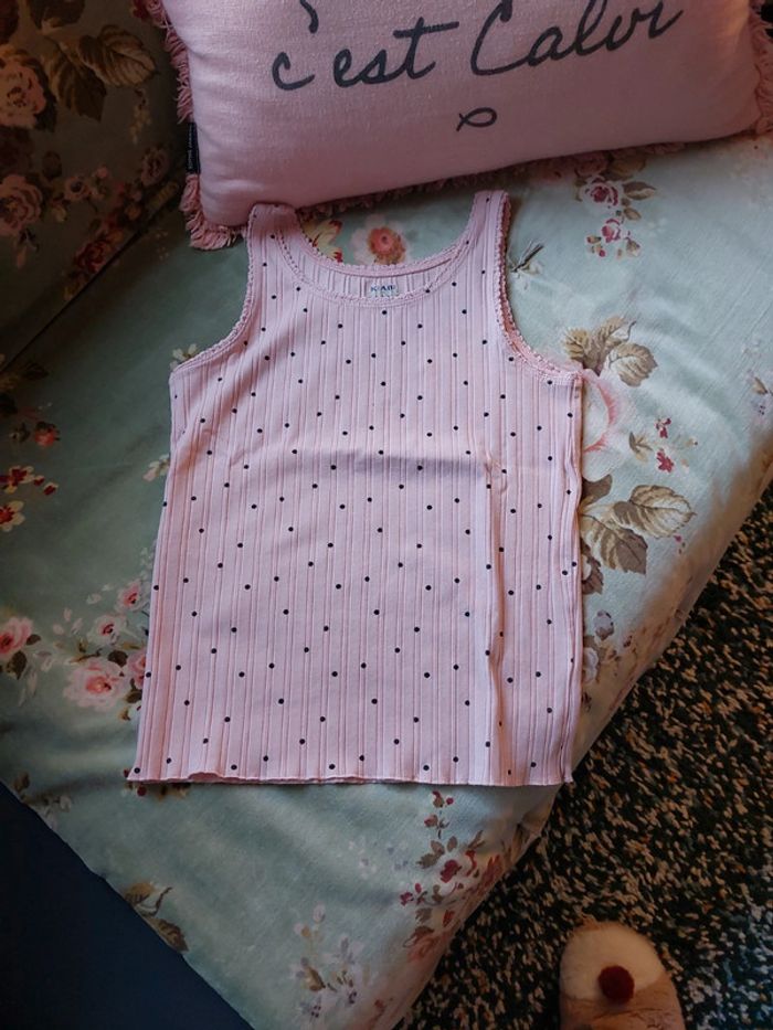 Débardeur rose neuf