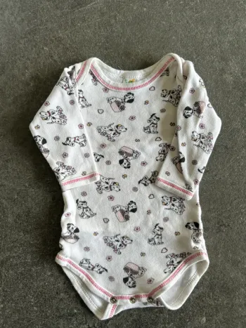 Body manches longues 12 mois
