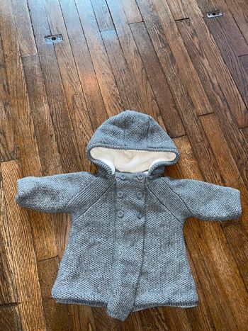 Gilet ou manteau obaibi Zippé 6 mois