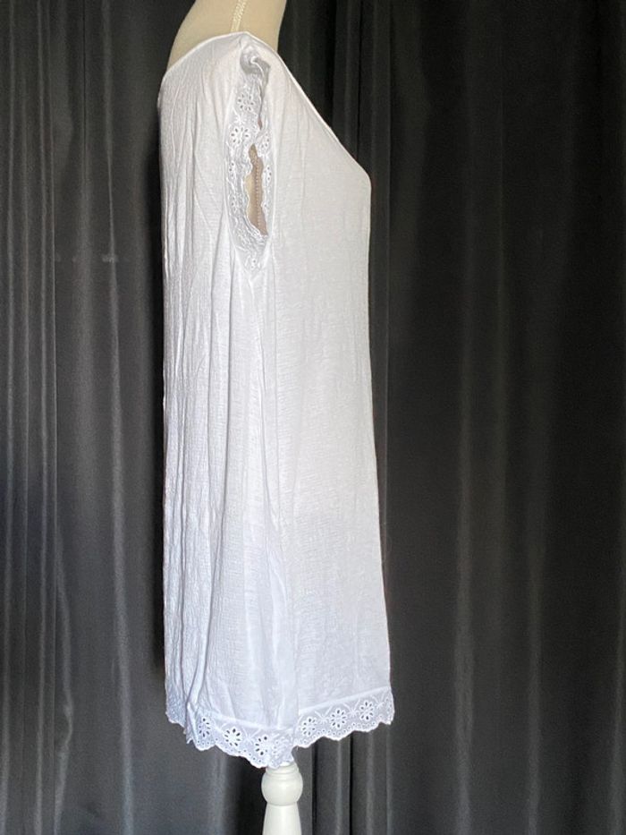 Chemise de nuit blanche Etam - photo numéro 4
