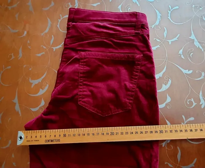 Super Pantalon Slim velours - photo numéro 3