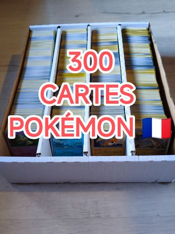 300 cartes Pokémon 