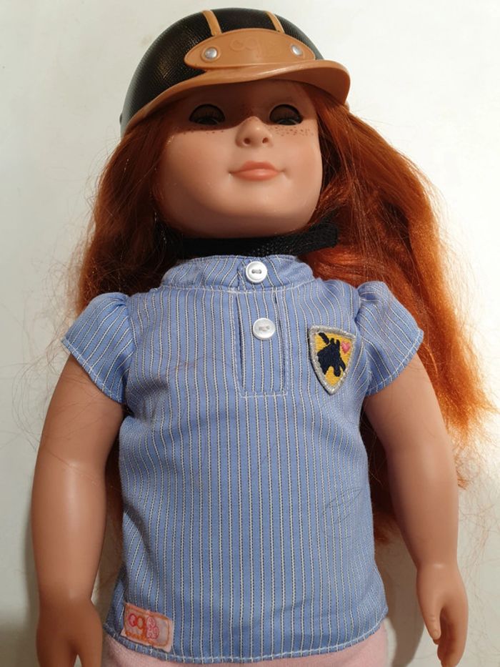 Très jolie poupée cavalière - photo numéro 2