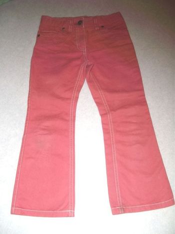 Pantalon jean vieux rose