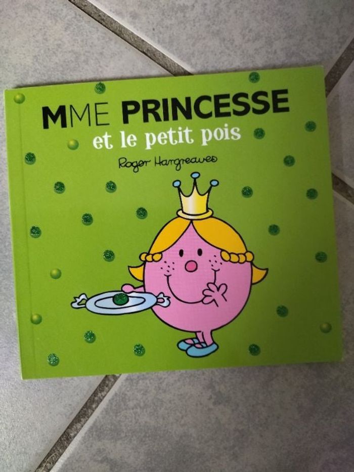 Mme princesse et le petit pois