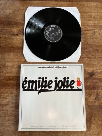 Double album incomplet-Emilie Jolie