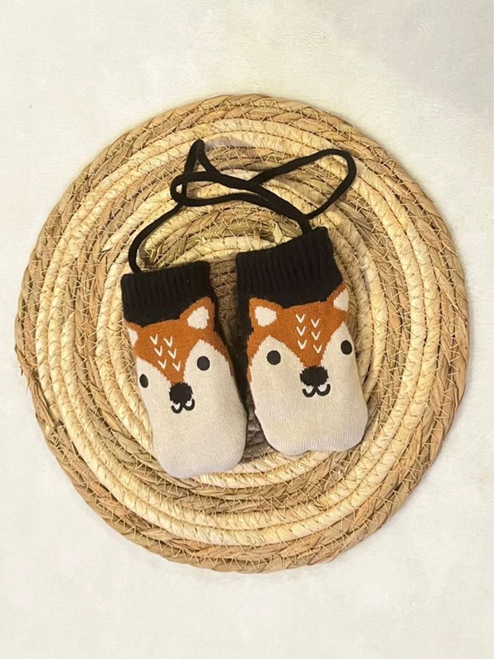 Paire de moufles taille 9-12 mois