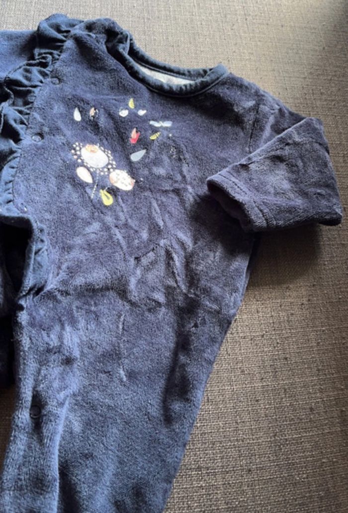 Pyjama bleu nuit - photo numéro 2