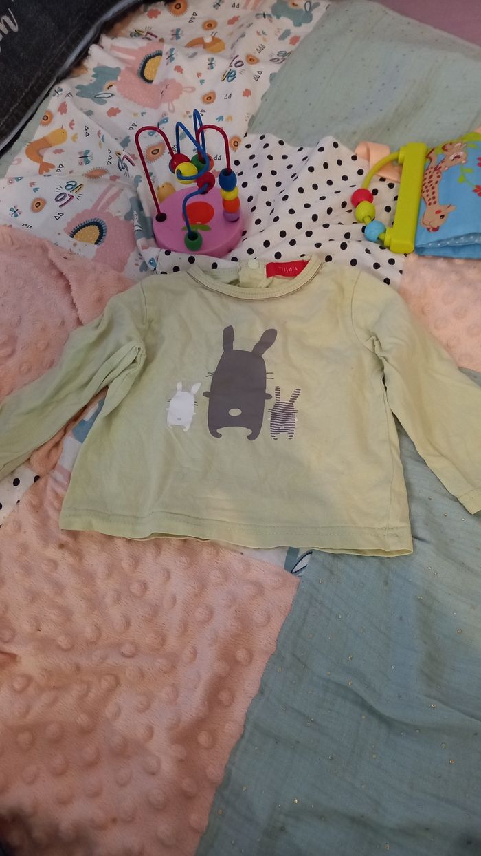 Haut manches longues Tissaia 9 mois