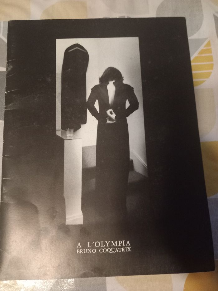 Programme de Juliette Greco à l'olympia