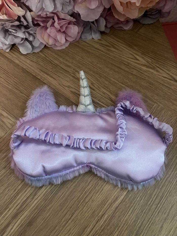 Masque de nuit licorne mauve - photo numéro 2