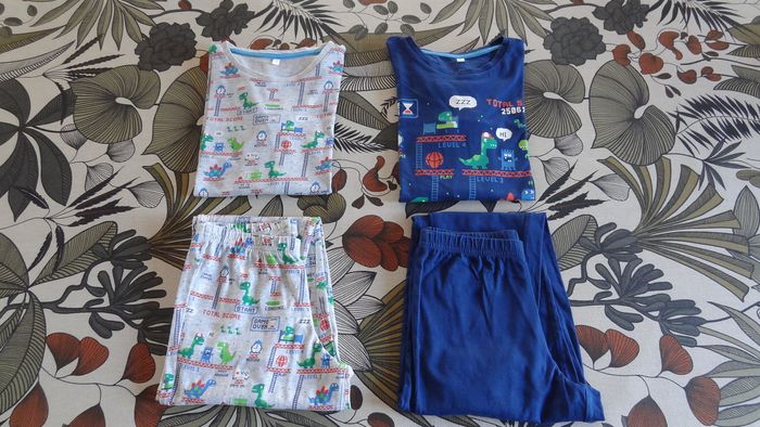Lot 2 pyjamas garçon 9 ans C&A - photo numéro 1