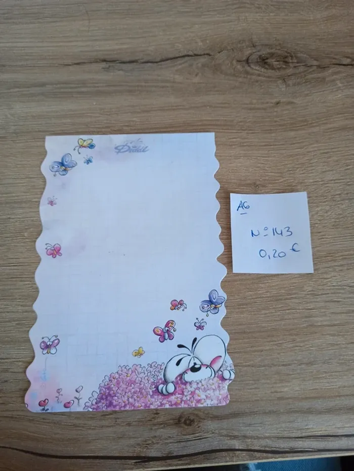 Feuille Diddl A6 143 0,20€
