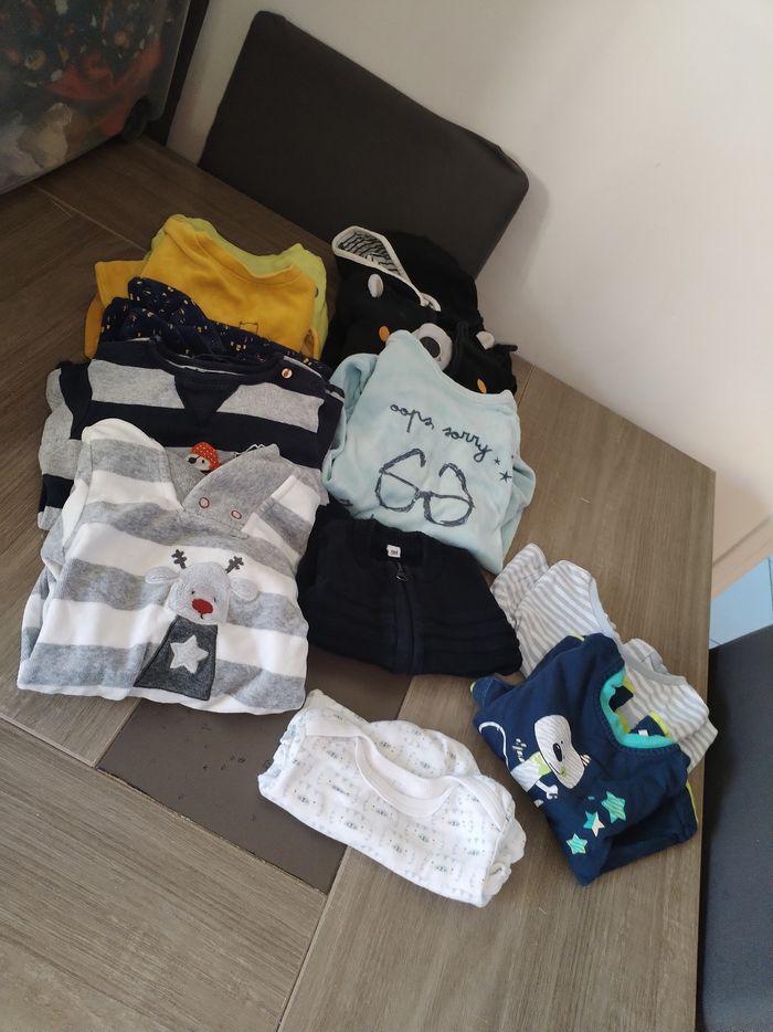 Lot vêtements garçon 9mois