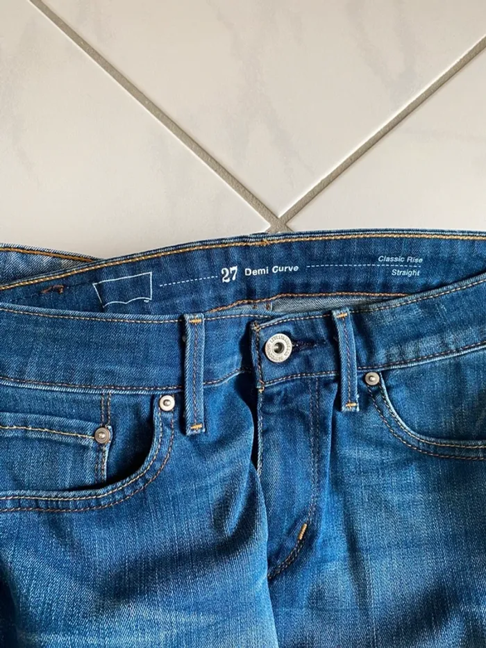 Lot de 2 jeans Levi’s - 473 Skinny & Classic Straight - Taille 36 - photo numéro 5