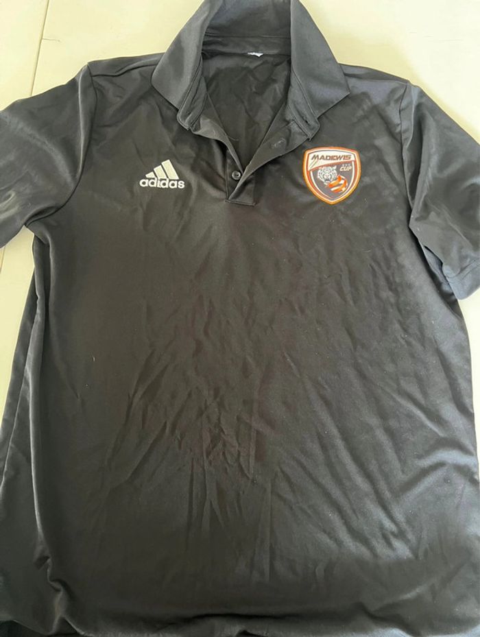 Polo de football noir