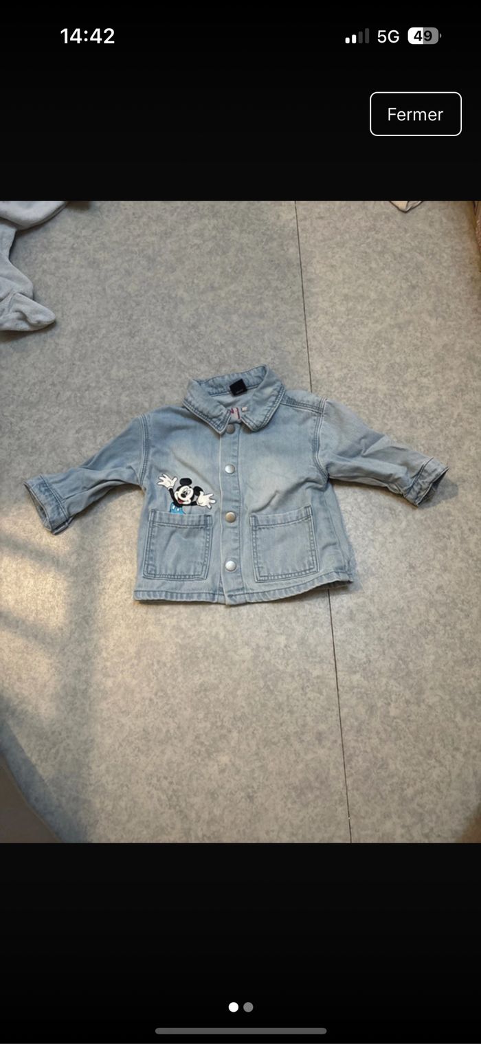 Chemise Mickey