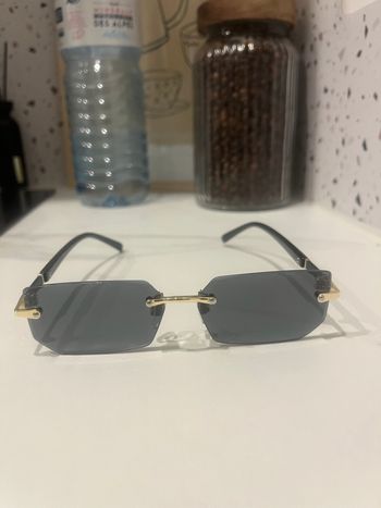 Lunette de soleil gold black séries mixte adulte unisexe