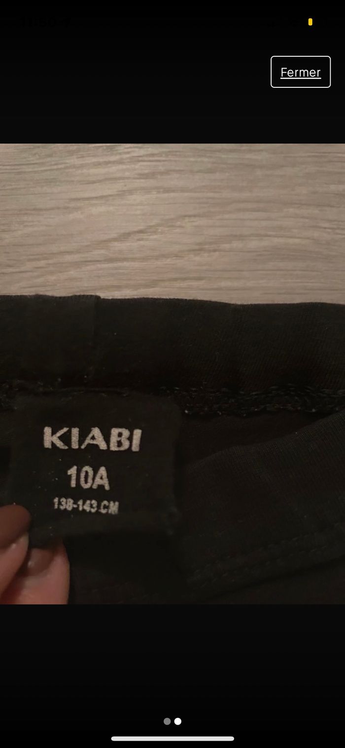 Legging noir 10 ans - photo numéro 2