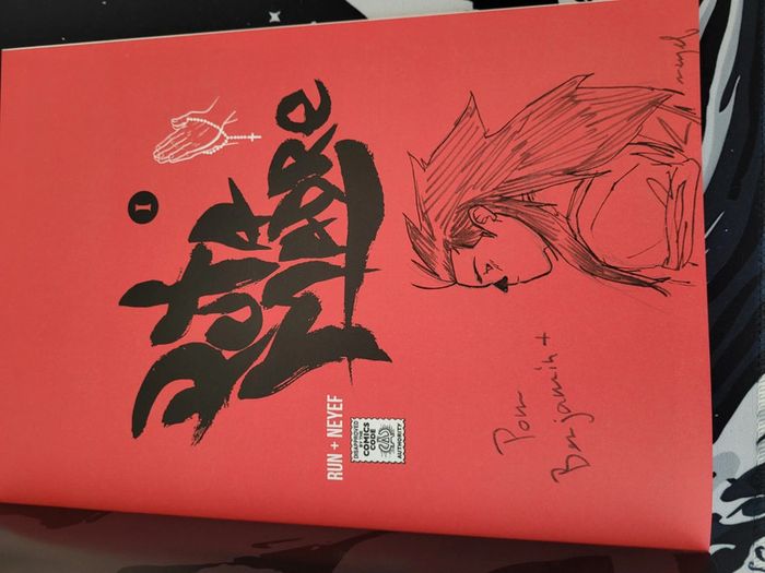 Puta madre édition originale, signé et 1 er tome dedicace par Neyef - photo numéro 3