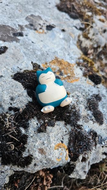 Super figurine Pokemon Nintendo finger puppet ronflex