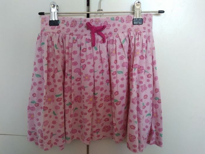 Jupe à fleurs