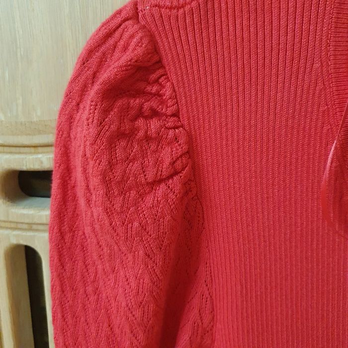 Magnifique haut femme Couleur framboise grenadine Taille XL Morgan - photo numéro 6