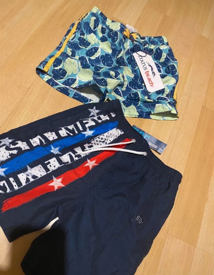 Lot maillot de bain short de bain collection Z YCC et Status  taille 6 ans Neufs