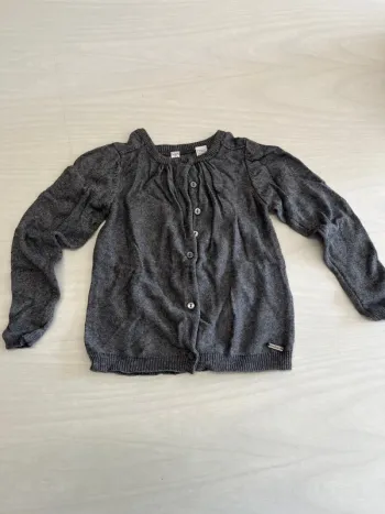 Gilet gris Okaïdi 2 ans
