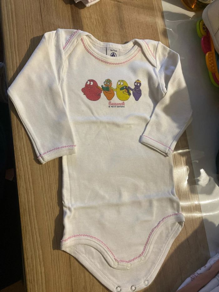 Lot de 6 body ML petit bateau fille 9 mois - photo numéro 8