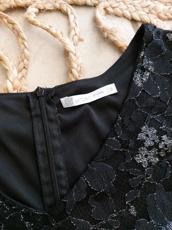 Robe de soirée noire avec jupon. - photo numéro 3