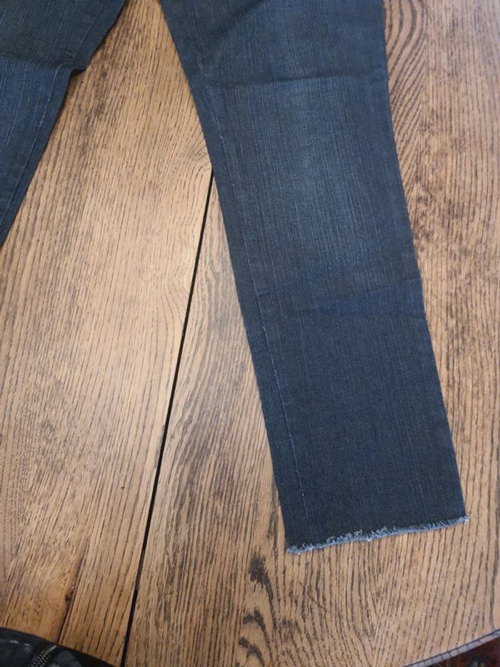 Jolie Jeans 7/8ème marine Pinkie fr 42 eu 40 - photo numéro 5