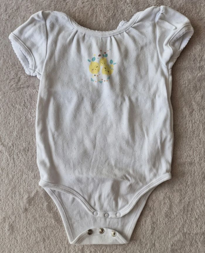 Ensemble 3 pièces blanc & jaune - 12M - Sergent Major (BE) - photo numéro 2