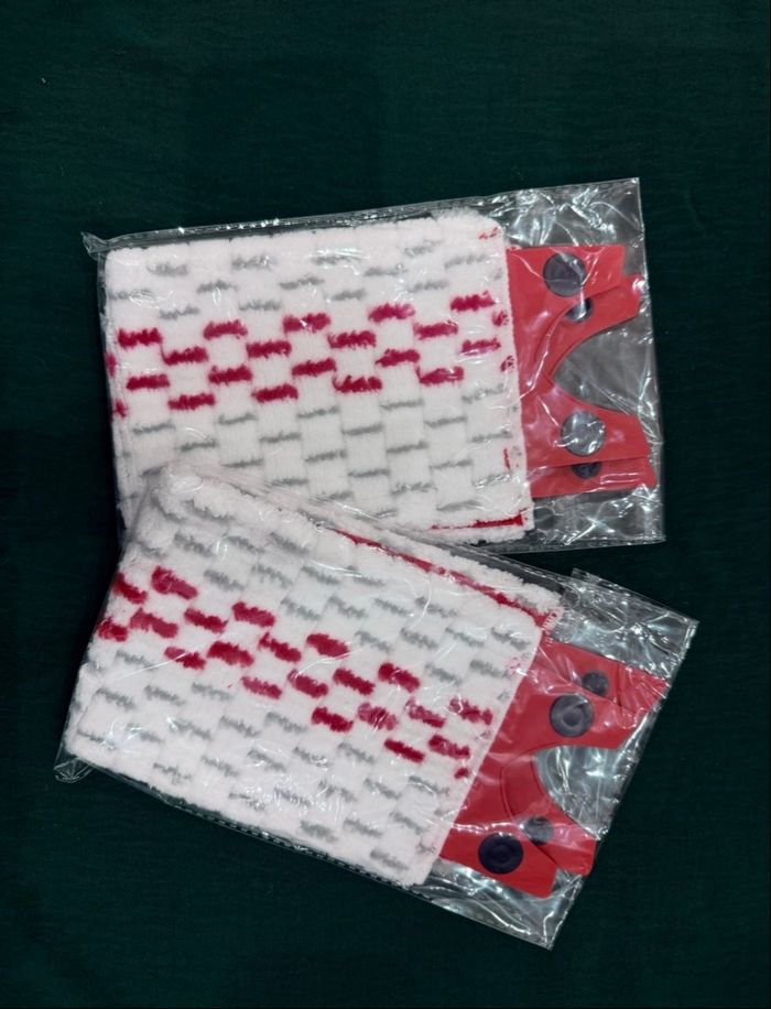 Lot de 2 serpillières compatible balai Vileda