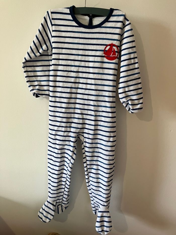 Pyjama velours Petit Bateau 36 mois