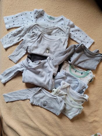 Lot 11 bodies manches longues 3 mois