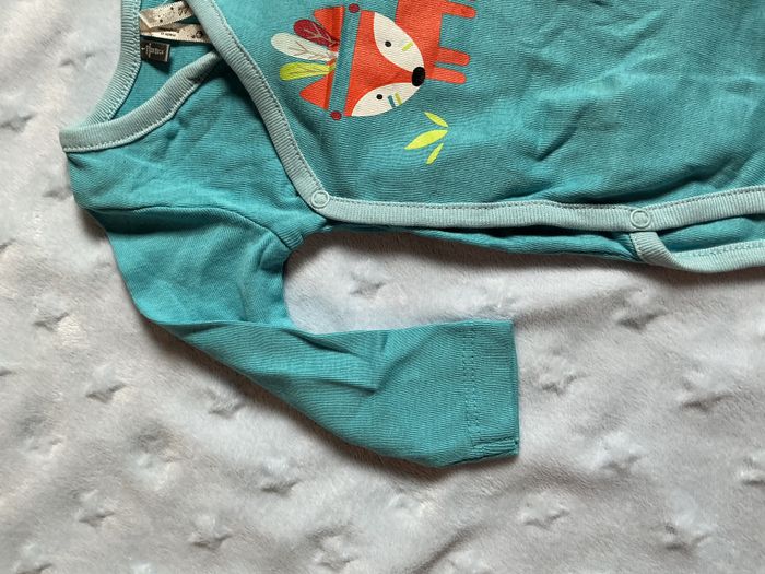 body manches longues bleu ouverture devant orchestra 1 mois - photo numéro 6