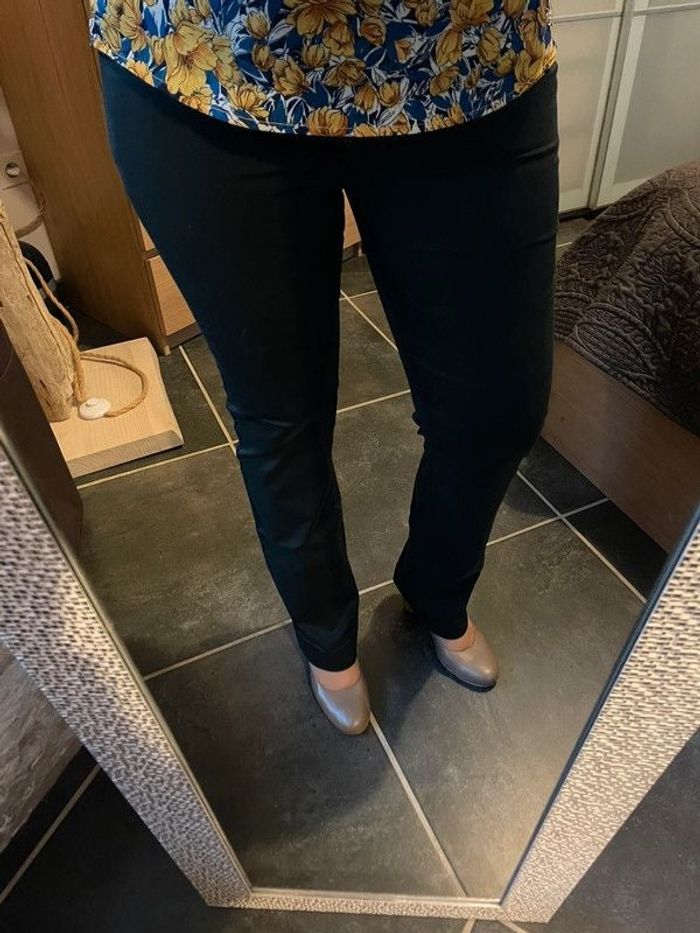 pantalon noir zara M