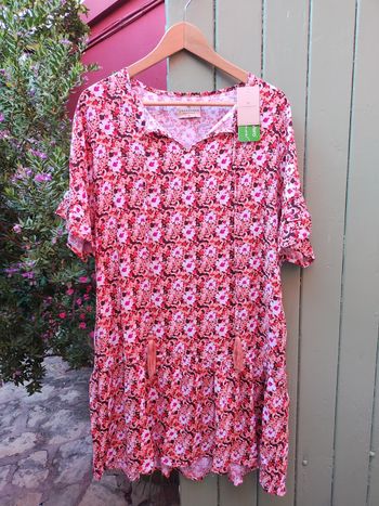 Vestido floral sostenible