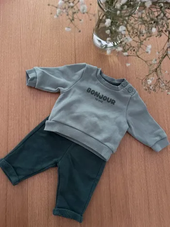Ensemble molleton sweat Kiabi