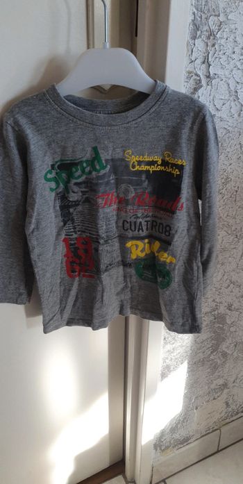T shirt gris 2 ans