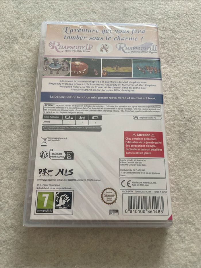 Rhapsody Marl Kingdom Chronicles Deluxe Edition Jeu Nintendo Switch FR - photo numéro 2