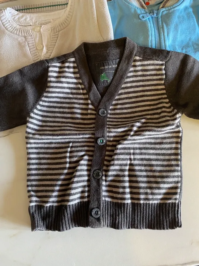 Lot 6 gilet pull - photo numéro 7