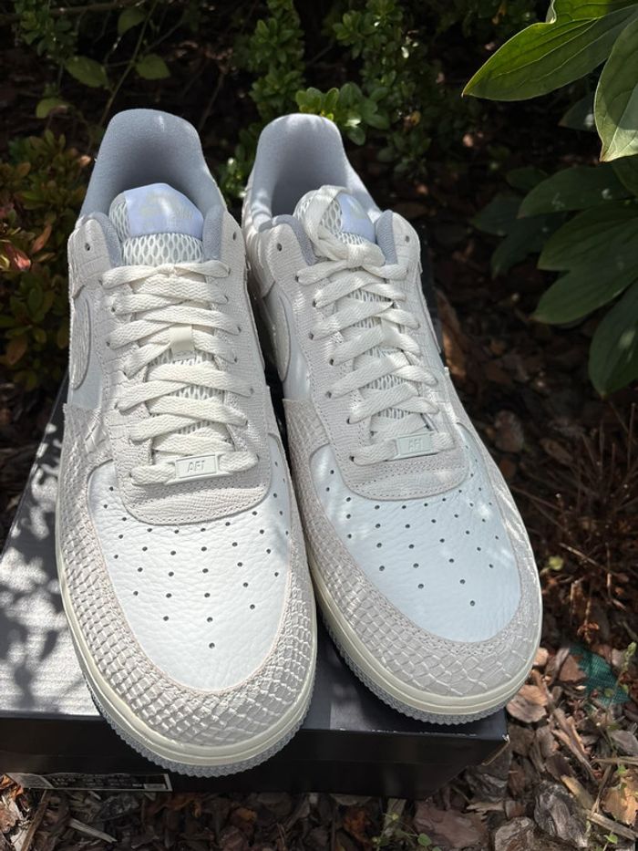 Nike Air Force 1 summit White sail - photo numéro 2