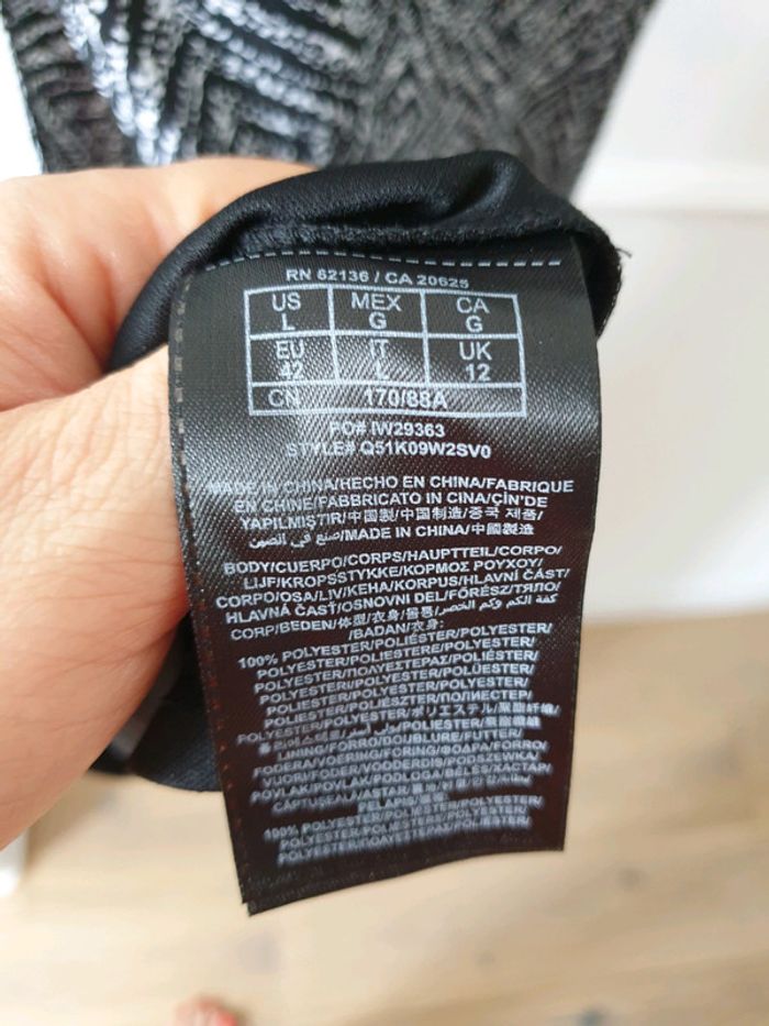 PROMO🌞Robe longue Guess bretelles réglables et fente sur l'avant - photo numéro 6