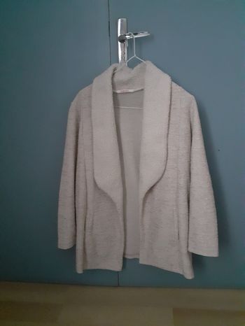 Veste  longue femme bon état  taille M  marque camaieu